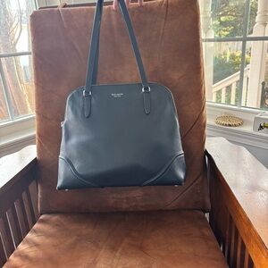 Kate Spade Black Pebbled Leather Shoulder Bag